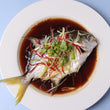 Steamed Pampano with Soy Sauce